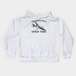 Praying Mantis Weird Crazy Eater Insect Kids Hoodie